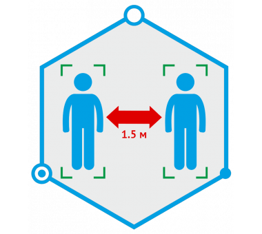 TRASSIR SOCIAL DISTANCE DETECTOR