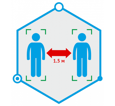 TRASSIR SOCIAL DISTANCE DETECTOR