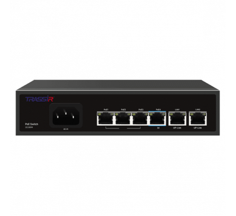 TRASSIR TR-NS1206-65-4POE