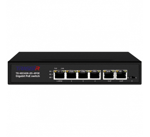 TRASSIR TR-NS1406-65-4POE