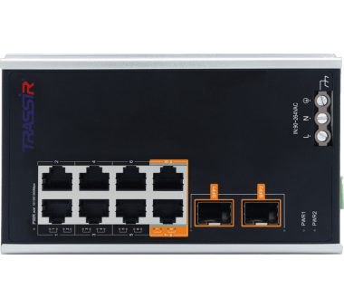 TRASSIR TR-NS15102S-130-8POE