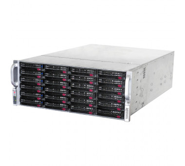 Сетевой регистратор TRASSIR UltraStation 24/4 с 24 HDD объемом 4 Тбайт